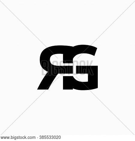 Rg Logo Vector Simple Symbol Templates Exchange Price