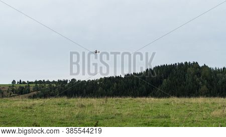 Czech Agricultural Landscape In Countryside