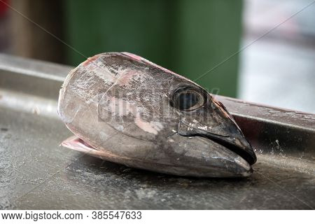 Fish On Market, Black Scabbard (espada) In Fish Market