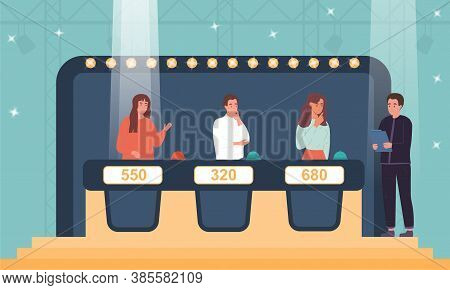 Tv Game Show Host Vector & Photo (Free Trial)  Bigstock