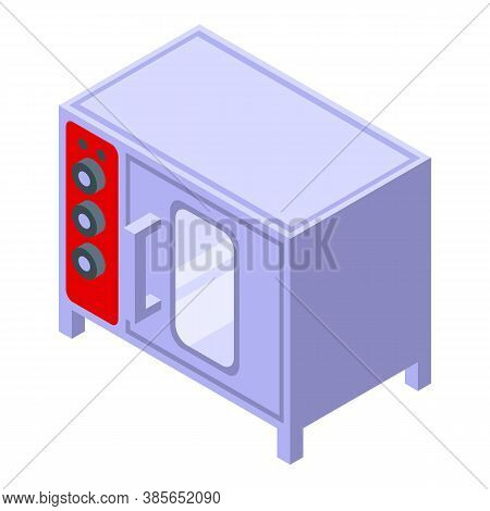 Convection Oven Cooking Icon. Isometric Of Convection Oven Cooking Vector Icon For Web Design Isolat