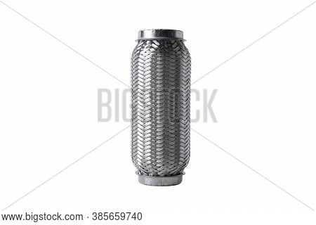 Exhaust Stainless Steel Braided Flexible Exhaust Pipe Muffler For All Car Muffler Corrugation. Repai