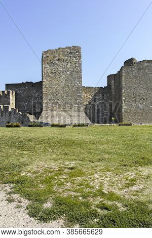 Smederevo Fortress At The Coast Of The Danube River, Serbia