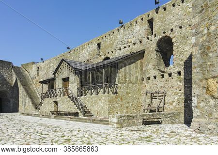 Smederevo Fortress At The Coast Of The Danube River, Serbia