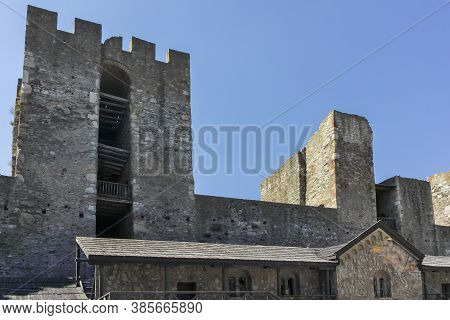 Smederevo Fortress At The Coast Of The Danube River, Serbia