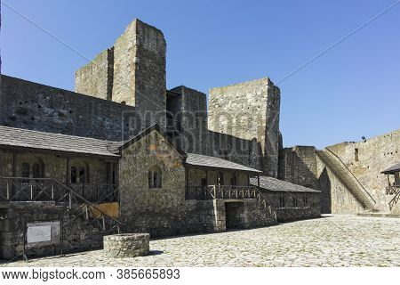 Smederevo Fortress At The Coast Of The Danube River, Serbia
