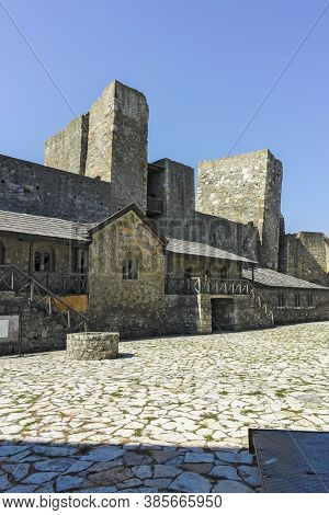 Smederevo Fortress At The Coast Of The Danube River, Serbia