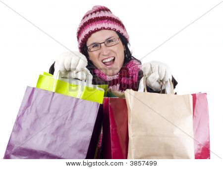 Einkaufen Frau
