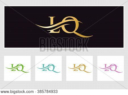 Initial Lq Letters Logo Modern Trendy. Lq Logo Design For Business Corporate Sign