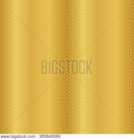 Golden Polka Dot Pattern. Foil Texture. Abstract Modern Classic Design
