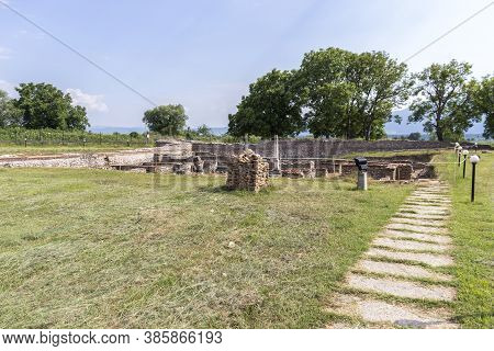 Ruins Of Ancient Roman City Nicopolis Ad Nestum, Bulgaria