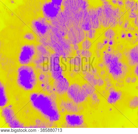 Tie Dye Fabric. Pink Batik Print. Abstract Watercolor Backdrop. Tye Dye Circular Patterns. Color Gru