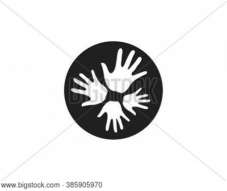 Hand Care Logo Template Vector Icon