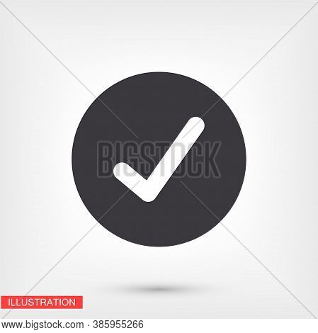 Chec Outline Icon Isolated On Background. Chec Symbol For Website Design, Mobile App, Chec Logo, Use
