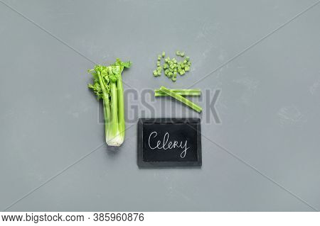 Fresh Green Organic Celery