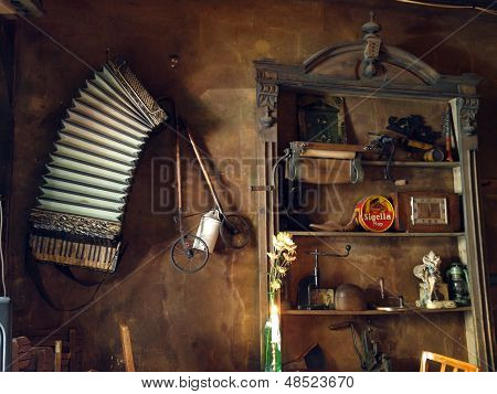 The interior apartments of the thirties of the twentieth century