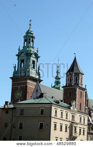 Wawel Hill and the Royal Castle in Krakow