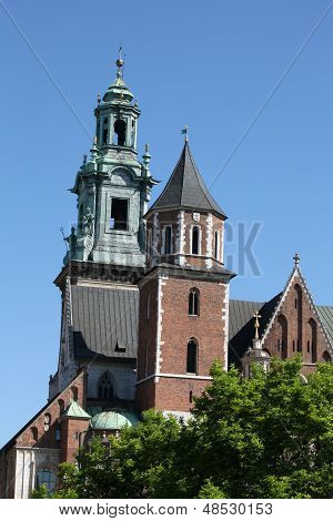 Wawel Hill and the Royal Castle in Krakow