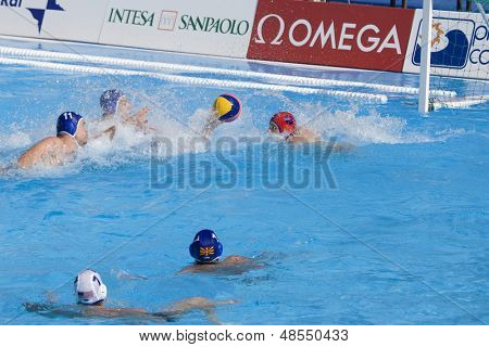 Heinäkuu 22 2009; Italia Rooma Anthony Azevedo USA joukkuepelaaja tulokset tavoite kilpailevat alustavan kierroksen w