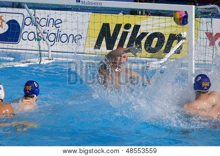 22 Temmuz 2009; Roma İtalya; Dimitar Stojcev Makedonya takım oyuncusu ön r rekabet bir hedef puanları