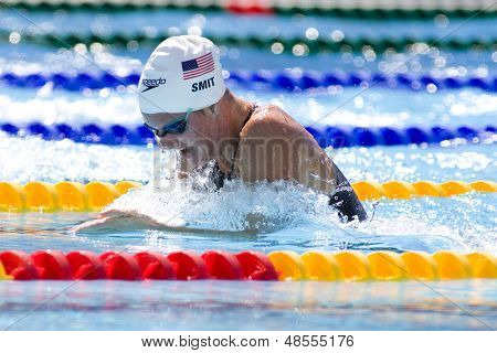 Jul 25 2009; Rom Italien;  Julia Smit (USA) konkurrerer i kvindernes 200m individuel medley 13 Fina