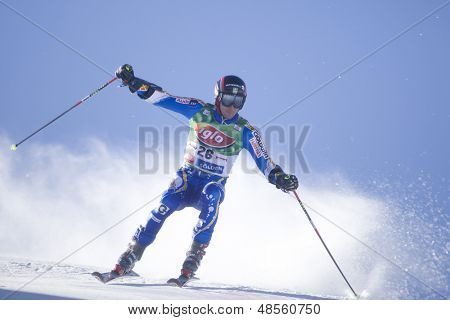 SOELDEN AUSTRIA 26 OCT, Markus Larsson SWE w wyścigu slalom gigant męskie w Rettenbac