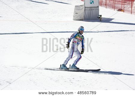 SOELDEN AUSTRIA 26 OCT, LIZEROUX Julien FRA przecina linia męska Race slalom gigant w Re