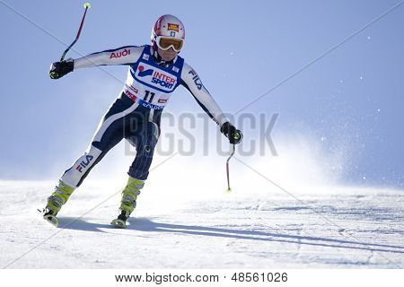SOELDEN AUSTRIA 25 OCT, Nicole de Guise ITA w wyścigu slalom gigant kobiet w Rettenbac