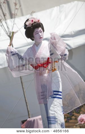 Dançarina japonesa