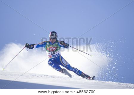 SOELDEN AUSTRIA 26 OCT, Markus Larsson SWE w wyścigu slalom gigant męskie w Rettenbac