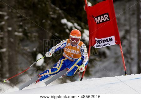 วินเทอร์การ์เดนา อิตาลี 19 2552 ธันวาคม แพ Jaerbyn (SWE) จะการอากาศโจมตี Ciaslat สามารถ