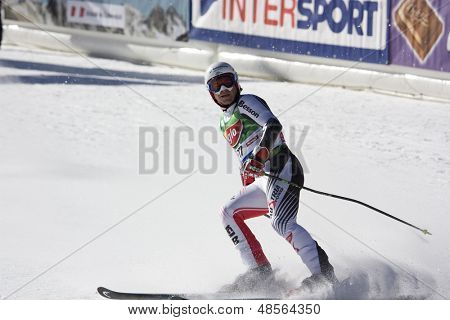 SOELDEN Østrig okt 26, SCHOENFELDER Rainer AUT konkurrerer i Herre storslalom race på Rette
