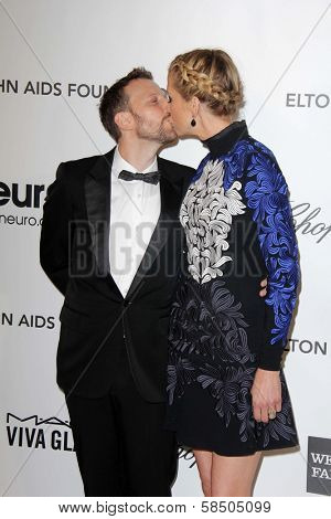 Bodhi Elfman, Jenna Elfman at the Elton John Aids Foundation 21st Academy Awards Viewing Party, West Hollywood Park, West Hollywood, CA 02-24-13