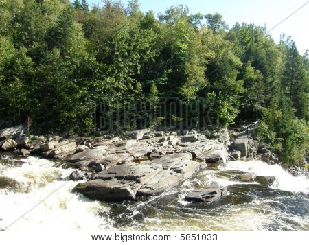 Vodopád na Canyon Ste-Anne, Quebec