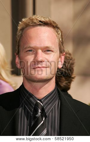 LOS ANGELES - AUGUST 19: Neil Patrick Harris at the 58th Annual Creative Arts Emmy Awards on August 19, 2006 at Shrine Auditorium in Los Angeles, CA.
