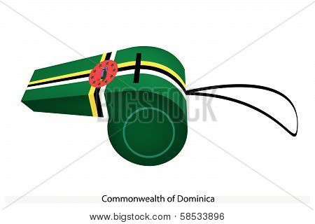 A Whistle Of The Commonwealth Of Dominica