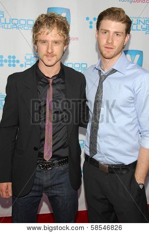 HOLLYWOOD - APRIL 30: Ben Foster and Jon Foster at Movieline's Hollywood Life 8th Annual Young Hollywood Awards at Henry Fonda Music Box Theater on April 30, 2006 in Hollywood, CA.