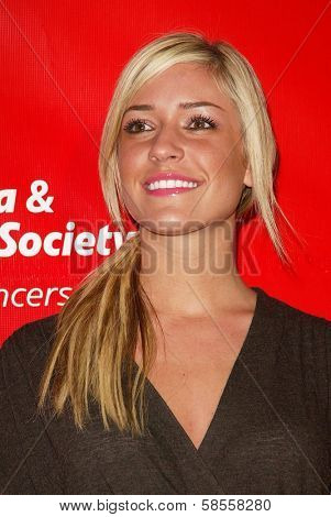 HOLLYWOOD - APRIL 06: Kristin Cavallari at the 2nd Annual Celebrity Rock 'N' Bowl Tournament at Lucky Strike Lanes on April 06, 2006 in Hollywood, CA.