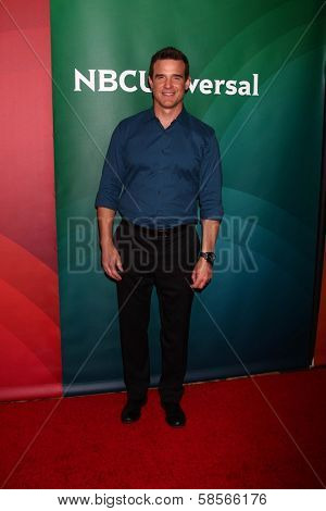 Eddie McClintock at the 2013 NBC Universal Summer Press Day , Langham Huntington Hotel, Pasadena, CA 04-22-13