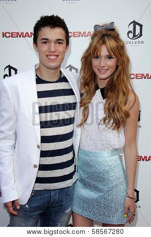 Remy Thorne and Bella Thorne at 