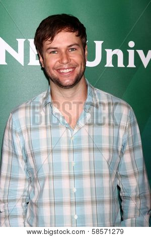 Taran Killam at the 2013 NBC Universal Summer Press Day , Langham Huntington Hotel, Pasadena, CA 04-22-13