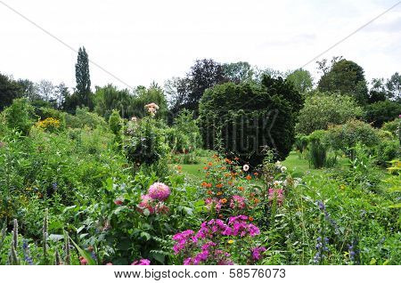 The garden of the famous Painter Claude Monet