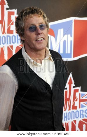 Roger Daltry sul tappeto rosso.