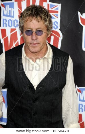 Roger Daltry sul tappeto rosso.