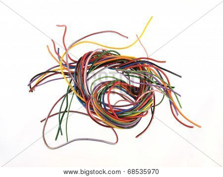Multicoloured Six Amp Electrical Wire