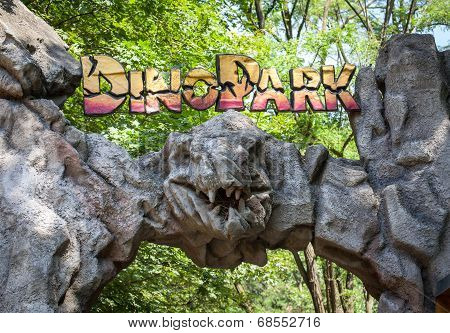 Realistic Model Of Dinosaur