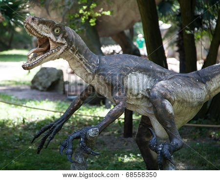 Realistic Model Of Dinosaur