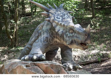 Realistic Model Of Dinosaur Styrakosaurus