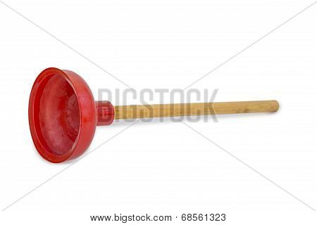 Plunger Isolated On White