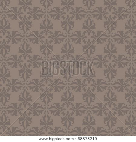 Seamless medieval wallpaper pattern